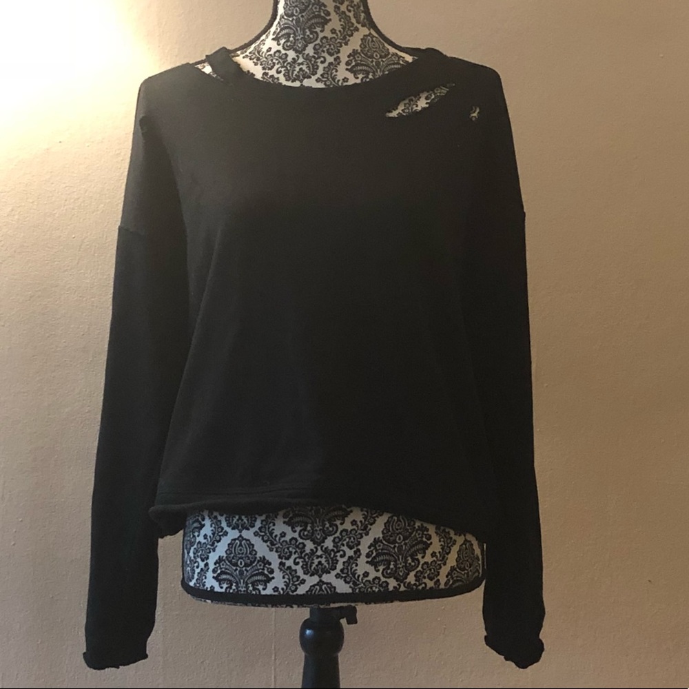 Distressed Sweatshirt